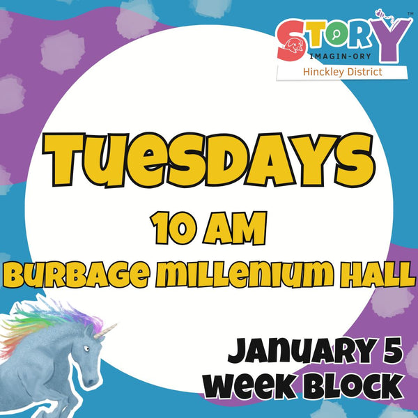 Tuesdays - Burbage - January 5 week Block - 10AM - Starts 13th January