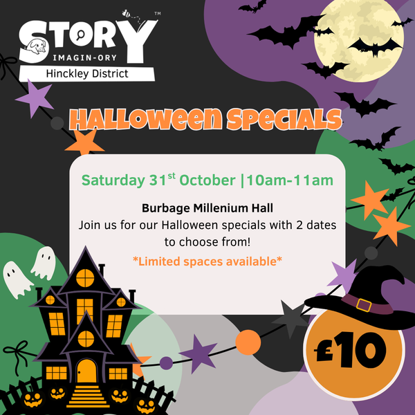Halloween week Specials- Sat 31st October Burbage