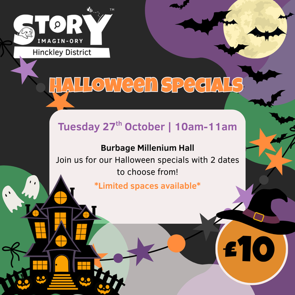 Halloween week Specials- Tues 27th October Burbage