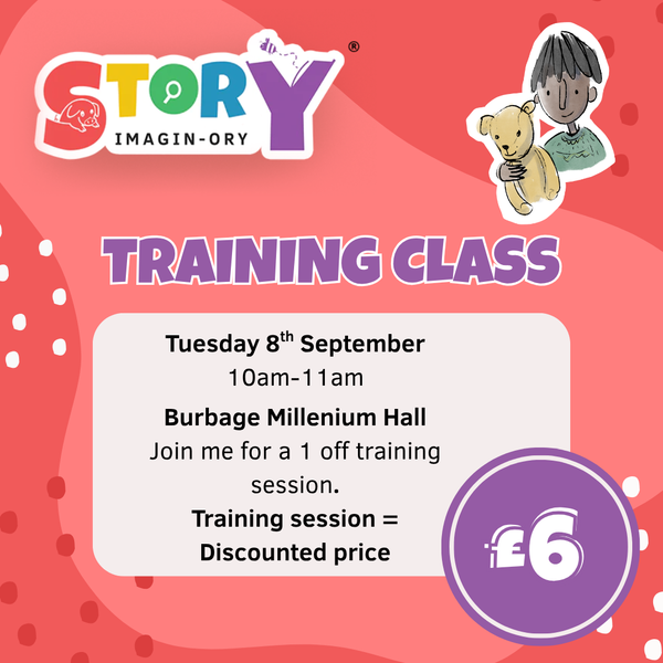 Training Class Tuesday 8th September 10am