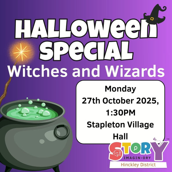Monday - Stapleton - 27th October - 1:30PM - Witches & Wizards Halloween Special